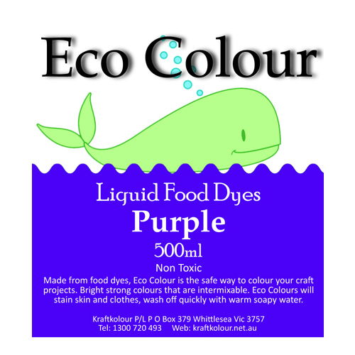 Eco Colour Purple 500ml