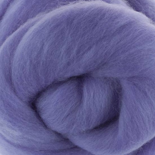 DHG Wool/Silk Tops LILAC (Size: 50gm)