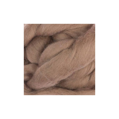 DHG Wool/Silk Tops ASH (Size: 50gm)