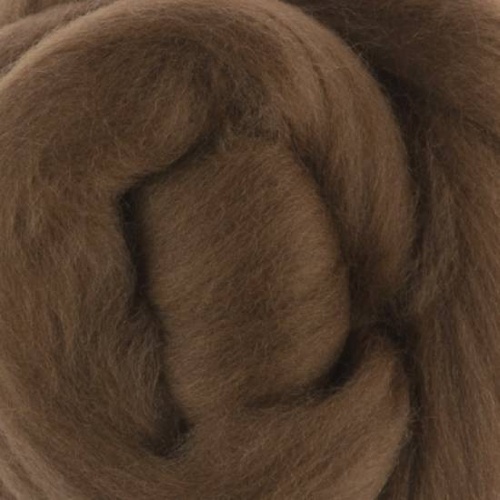 Walnut (Nut) -  Wool/Silk Tops (Size: 50gm)