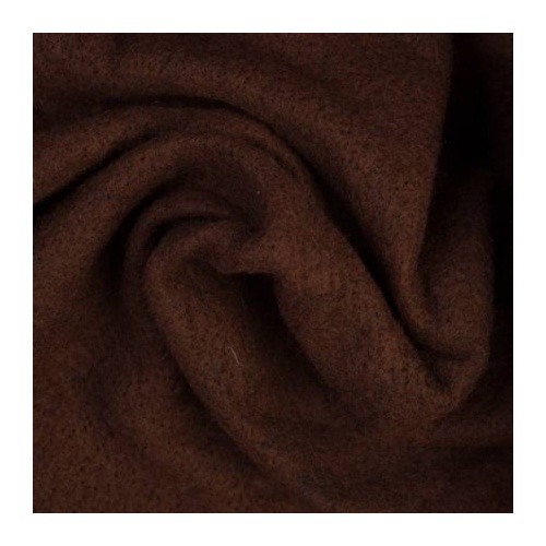 DHG 19 micron Wool Prefelt 150cm CHOCOLATE (Size: 0.5mtr)