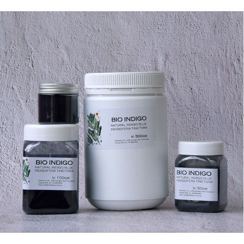 Natural Bio Indigo Dye Powder - Organic (Size: 50g)