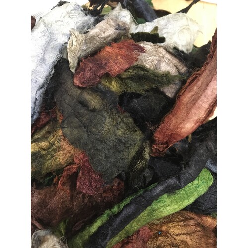 Silk Rods Hand Dyed - Forest Floor 10gm