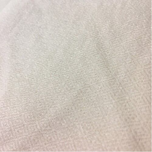 Diamond Weave Natural White Wool 114cm wide [SIZE: 1mtr]