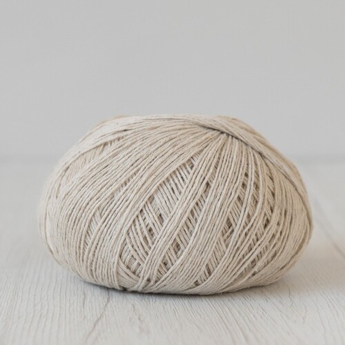 DHG CLEOPATRA  - SAND  50/50 Cotton/Linen Yarn  100gm Ball