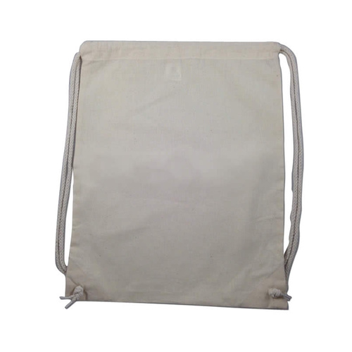 Calico Drawstring Backpack 37 x 46cm