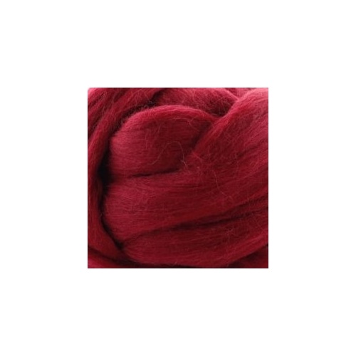 27 Micron Wool Tops Maroon [Size: 100gm]