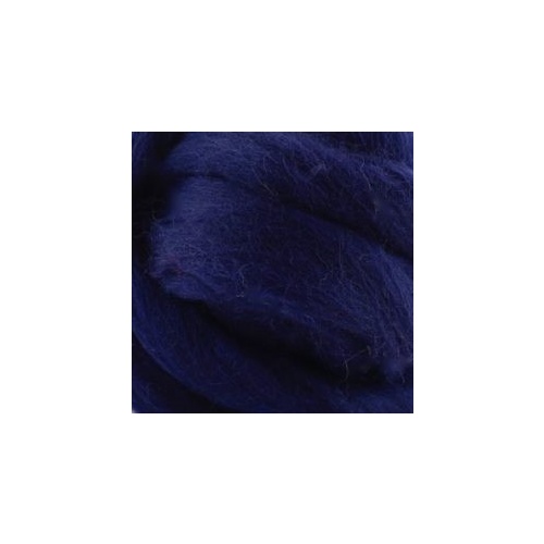 27 Micron Wool Tops Navy [Size: 100gm]