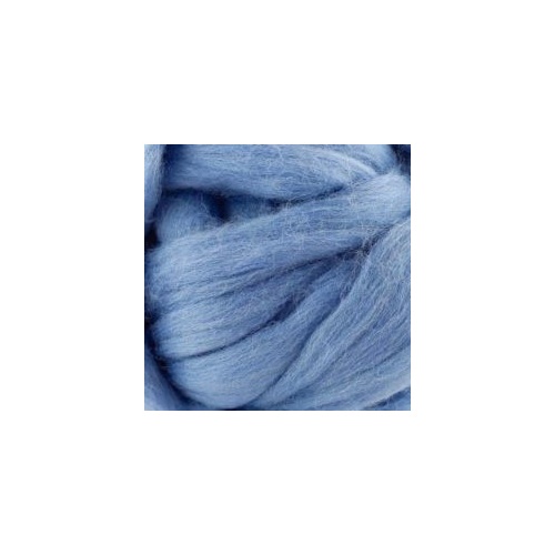 27 Micron Wool Tops Pale Blue[Size: 100gm]
