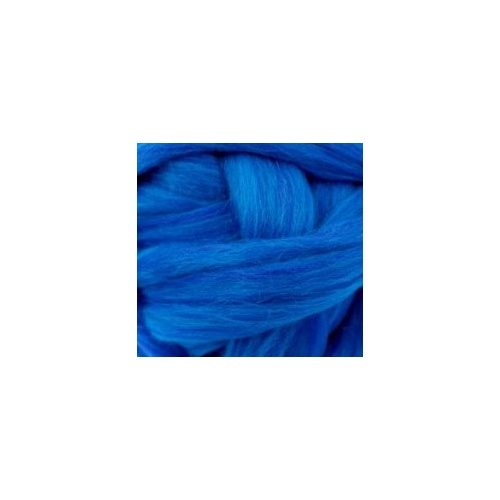 27 Micron Wool Tops Peacock [Size: 100gm]