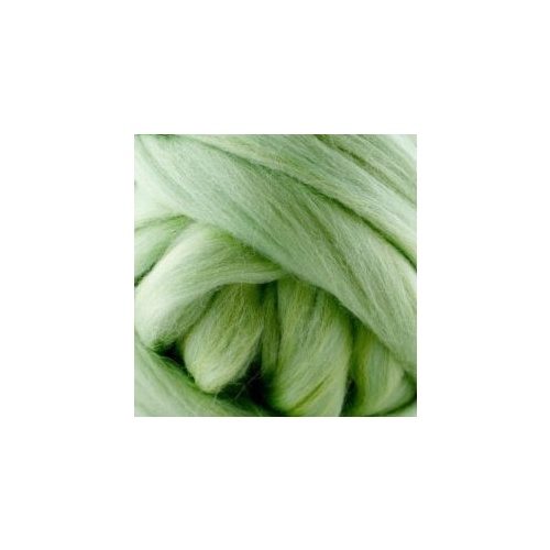 27 Micron Wool Tops Spearmint [Size: 100gm]