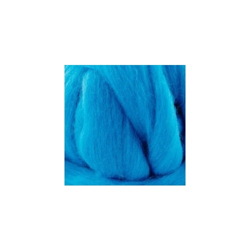 27 Micron Wool Tops Turquoise [Size: 100gm]