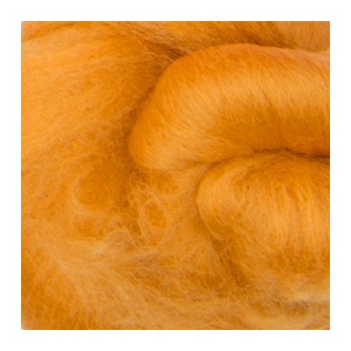 DHG 16 micron Wool Tops HONEY [Size: 50gm]