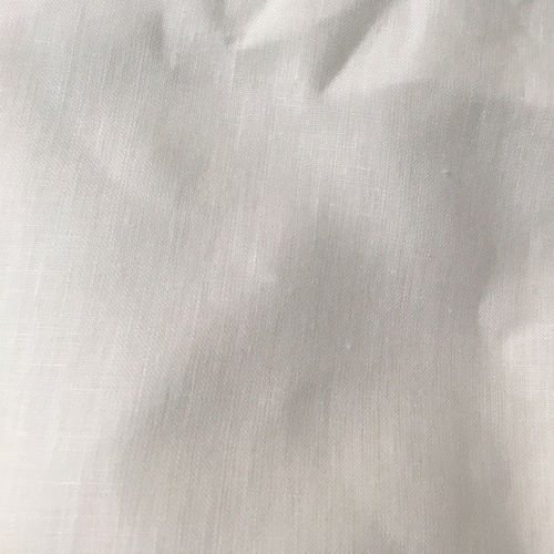 White Pure Linen 150cm (55") wide 170gsm  