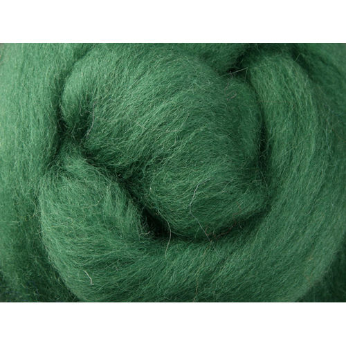 Ashford Corriedale Wool Tops KIWIFRUIT [SIZE: 50gms]