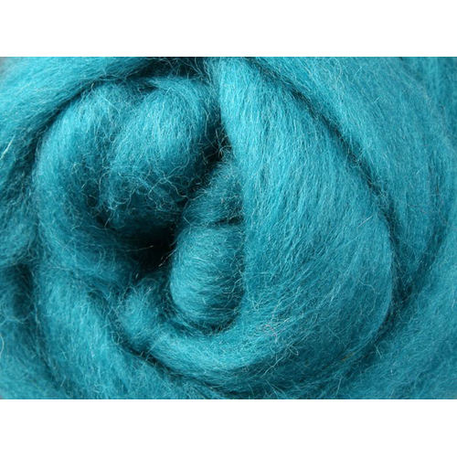 Ashford Corriedale Wool Tops 27 micron - SPEARMINT [SIZE: 250gm]
