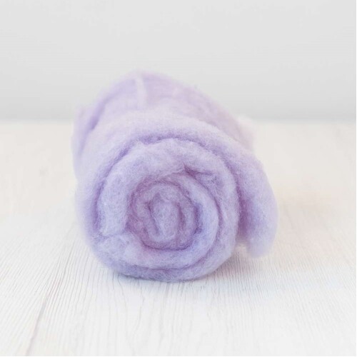 28 micron Carded Wool Batts TWILIGHT [SIZE: 50gm] 